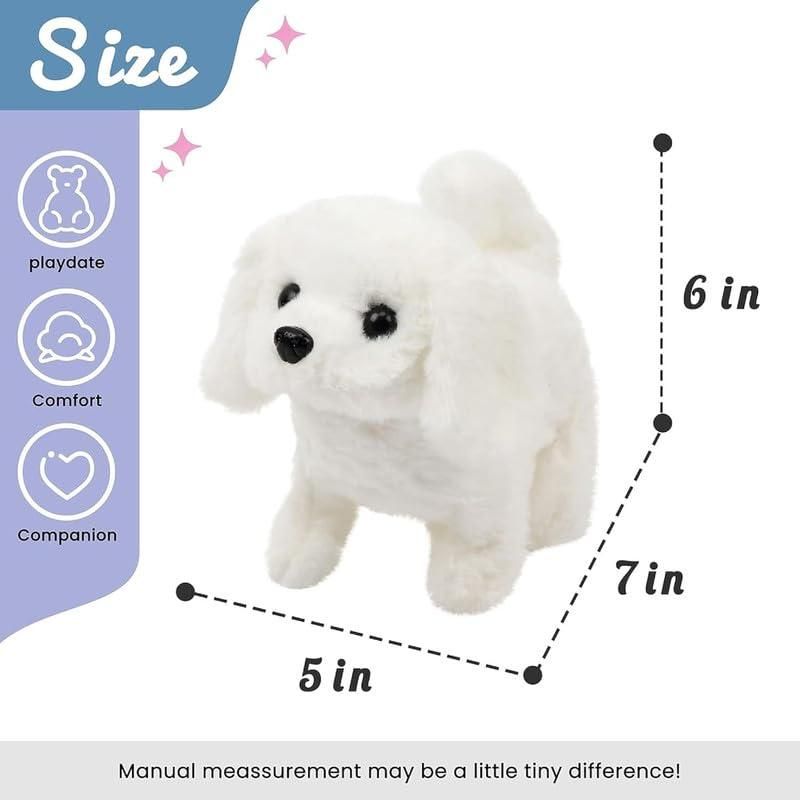 Walking Bunny Toy with Sounds Jumping Dog Wiggling Ears Twitching Mouth and Nose